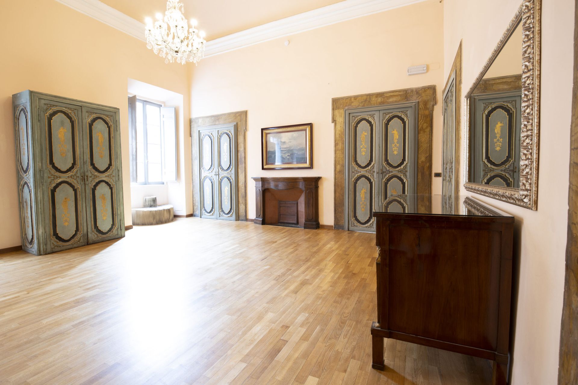 Opzione Monti – Reception, Galleria, Sala Rosa e Salone del Trono